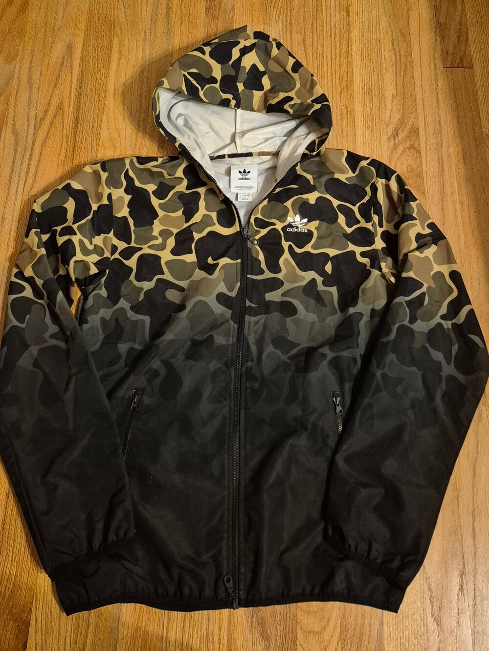 Mens Adidas Rain Coat Size Small